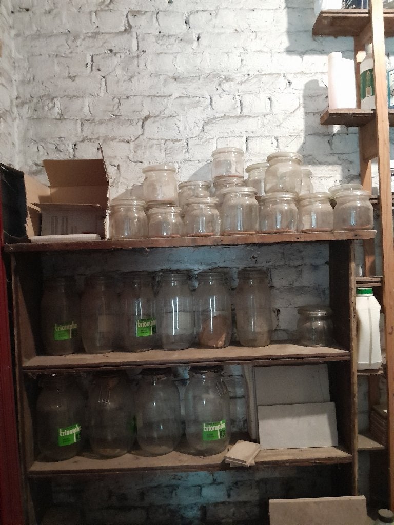 Weckpotten voor het opleggen van groenten, Ophalen, Zo goed als nieuw