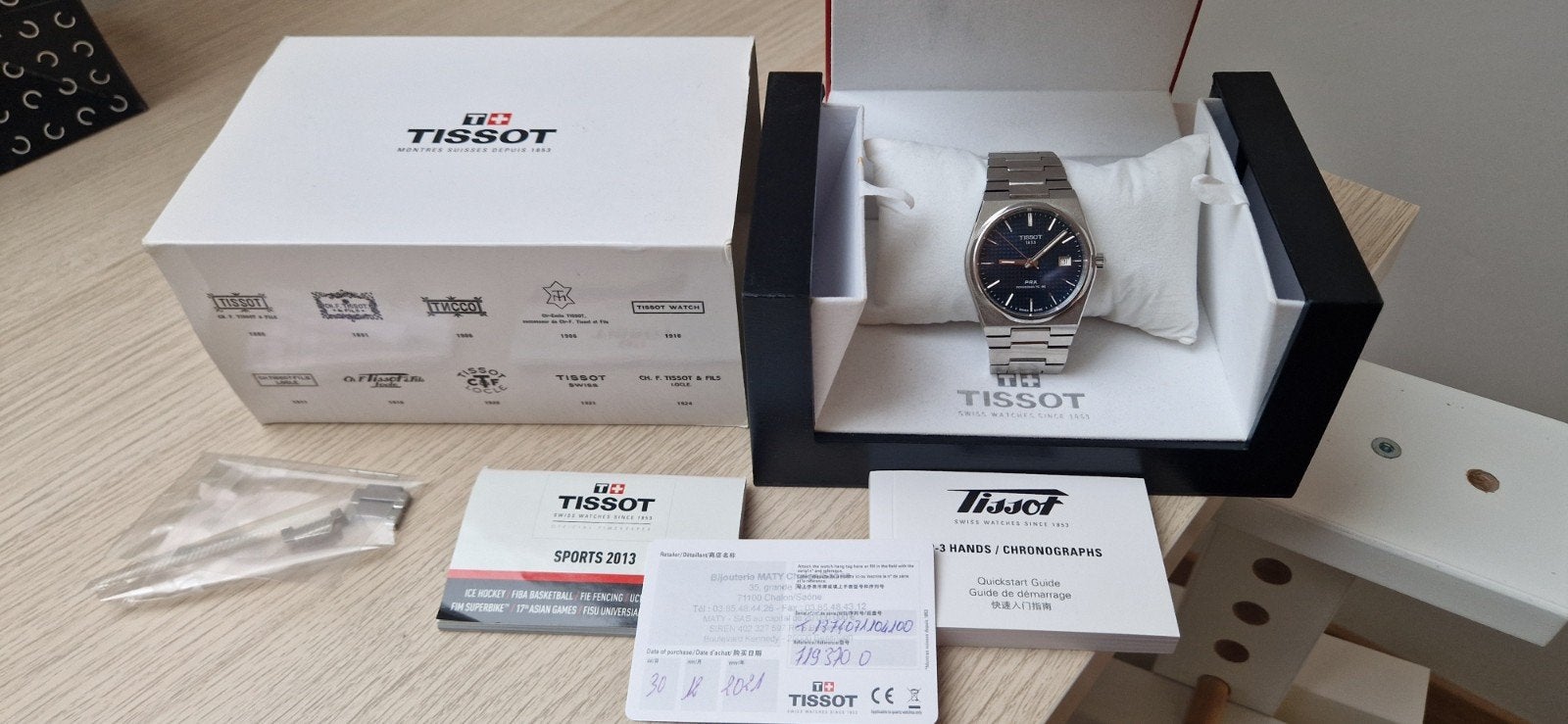 Tissot PRX 80, Enlèvement, Comme neuf