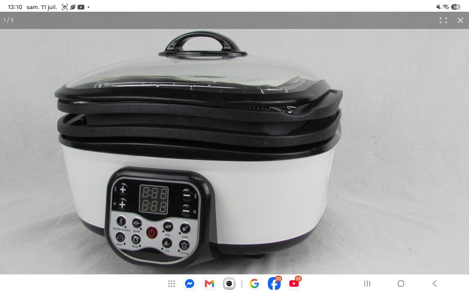 Virtuocook multi mode de cuissons, Elektronische apparatuur, Slowcookers, Ophalen