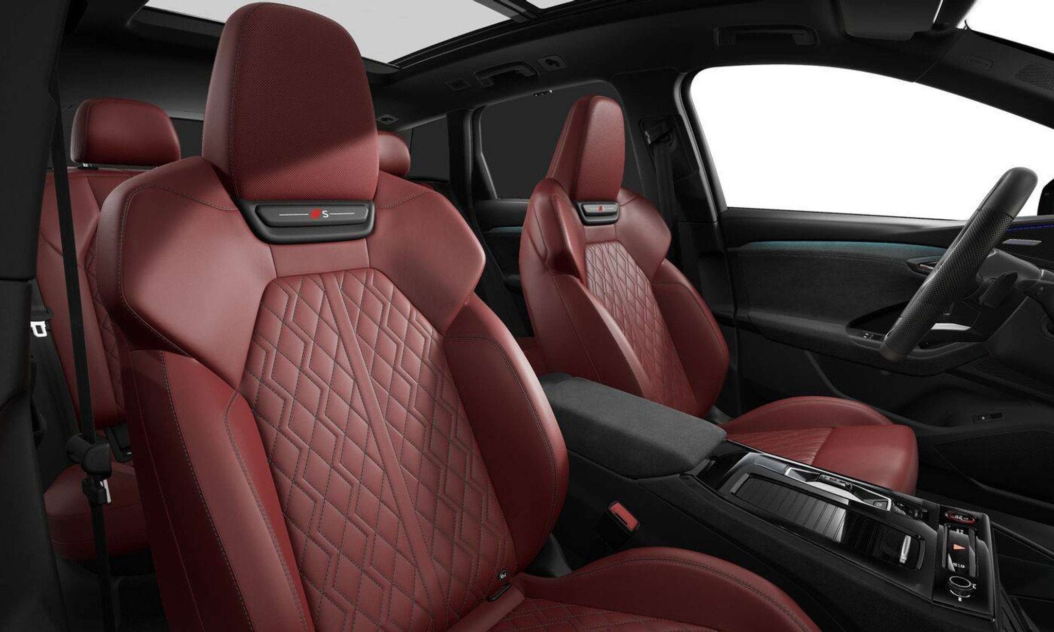 Audi SQ6 e-tron SQ6 e-Tron l Carbon exterieur pakket l Pano, Auto's, Audi, Automaat, Gebruikt, Zwart, Leder