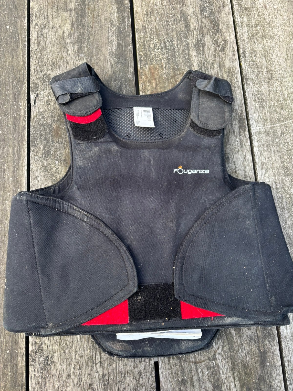 Harnas paardrijden, Bodyprotector, Ophalen, Gebruikt, Fouganza