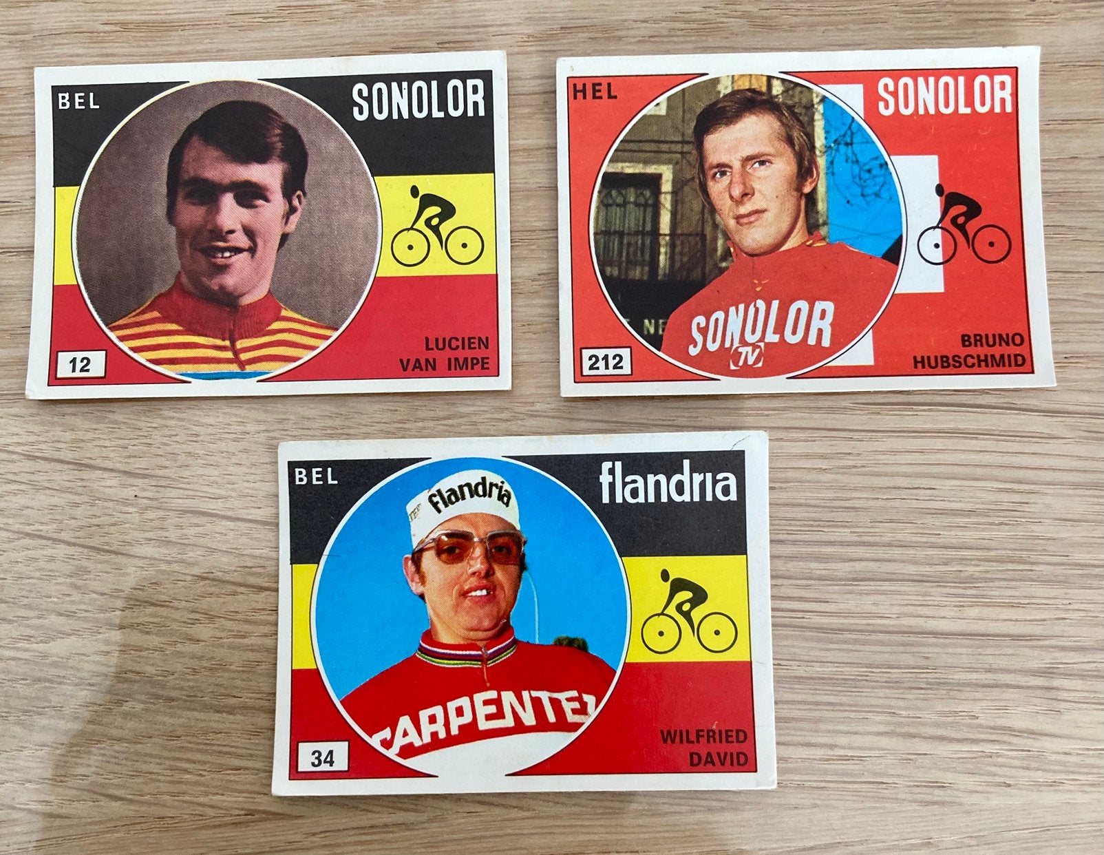 Sonolor / Flandria stickers - Sprint 73, Verzamelen, Ophalen, Zo goed als nieuw