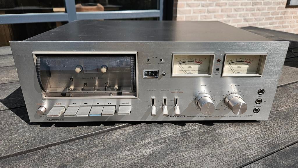 Deck cassette PIONEER CT-F7070, Audio, Tv en Foto, Ophalen