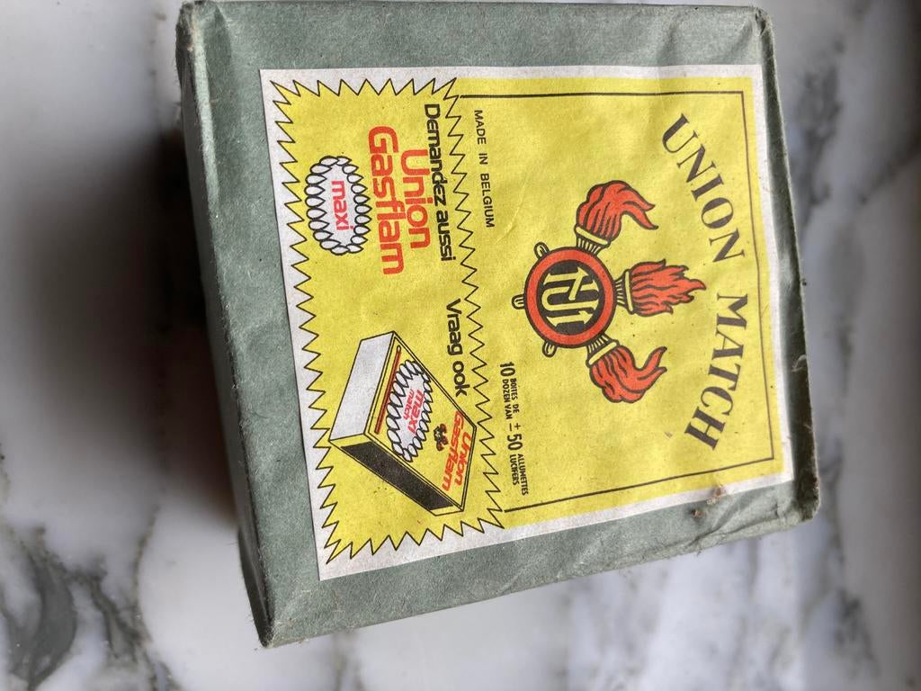 Union Match lucifers, Ophalen, Zo goed als nieuw