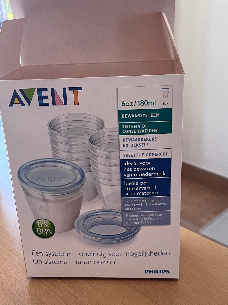 Avent bewaarpotjes, Kinderen en Baby's, Ophalen, Zo goed als nieuw, Bewaarbakje, Philips Avent