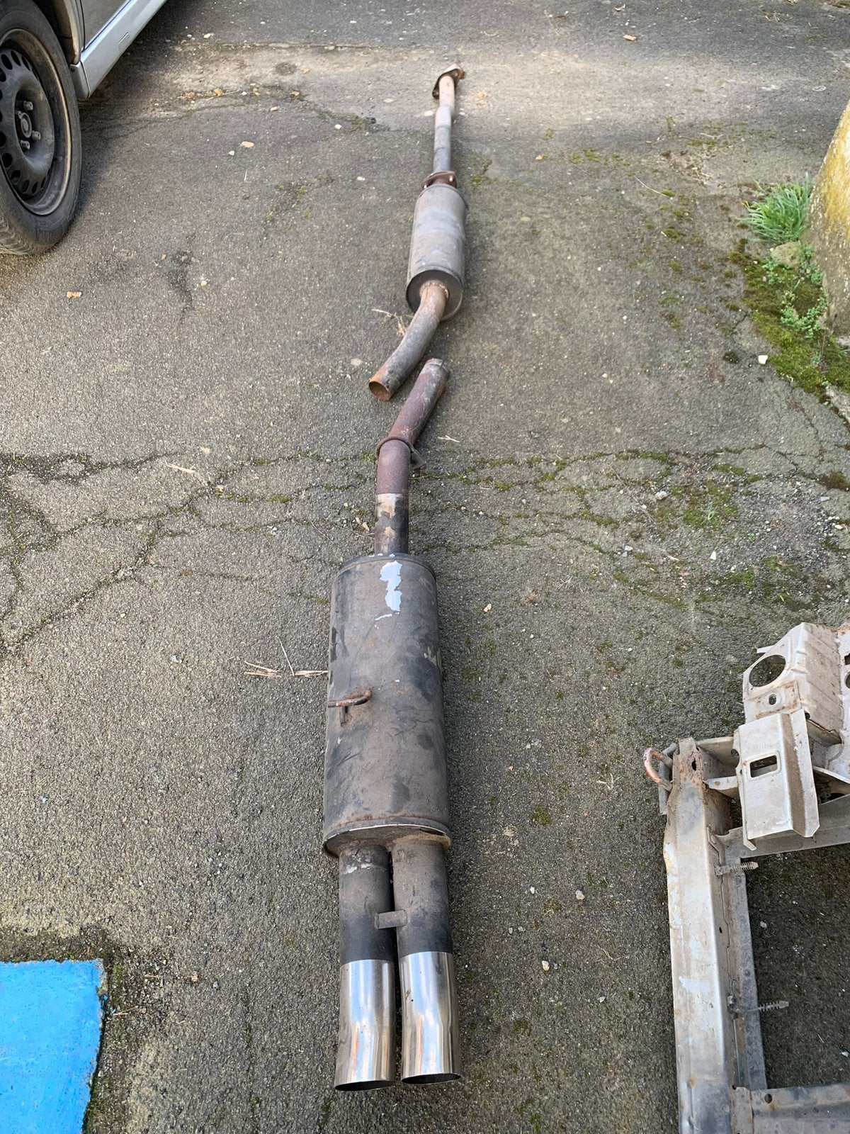 Opel kadett astra gsi uitlaat, Auto-onderdelen, Ophalen, Opel