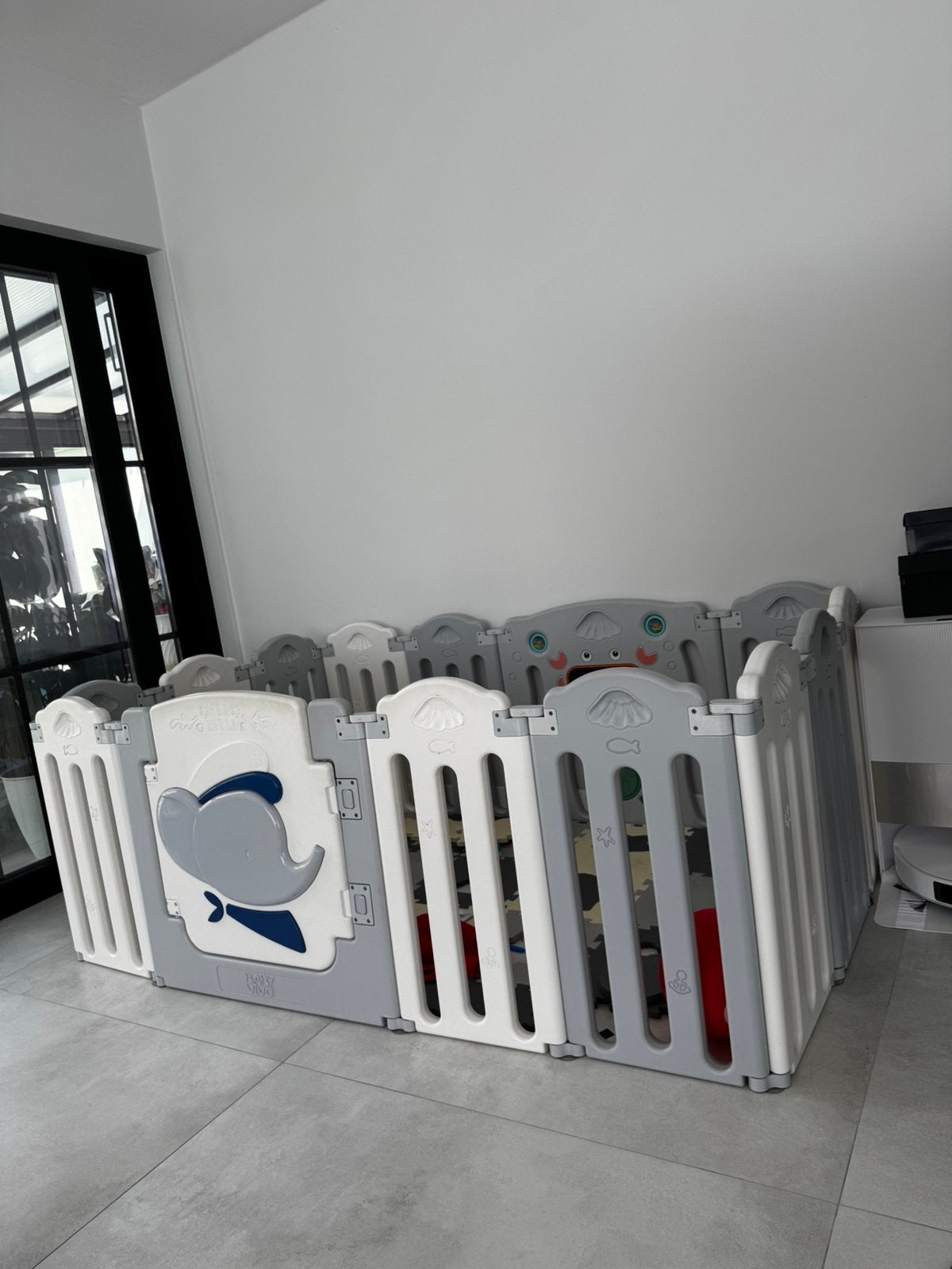 Babybox, Kinderen en Baby's, Babyparken, Ophalen, Gebruikt, Rechthoekig