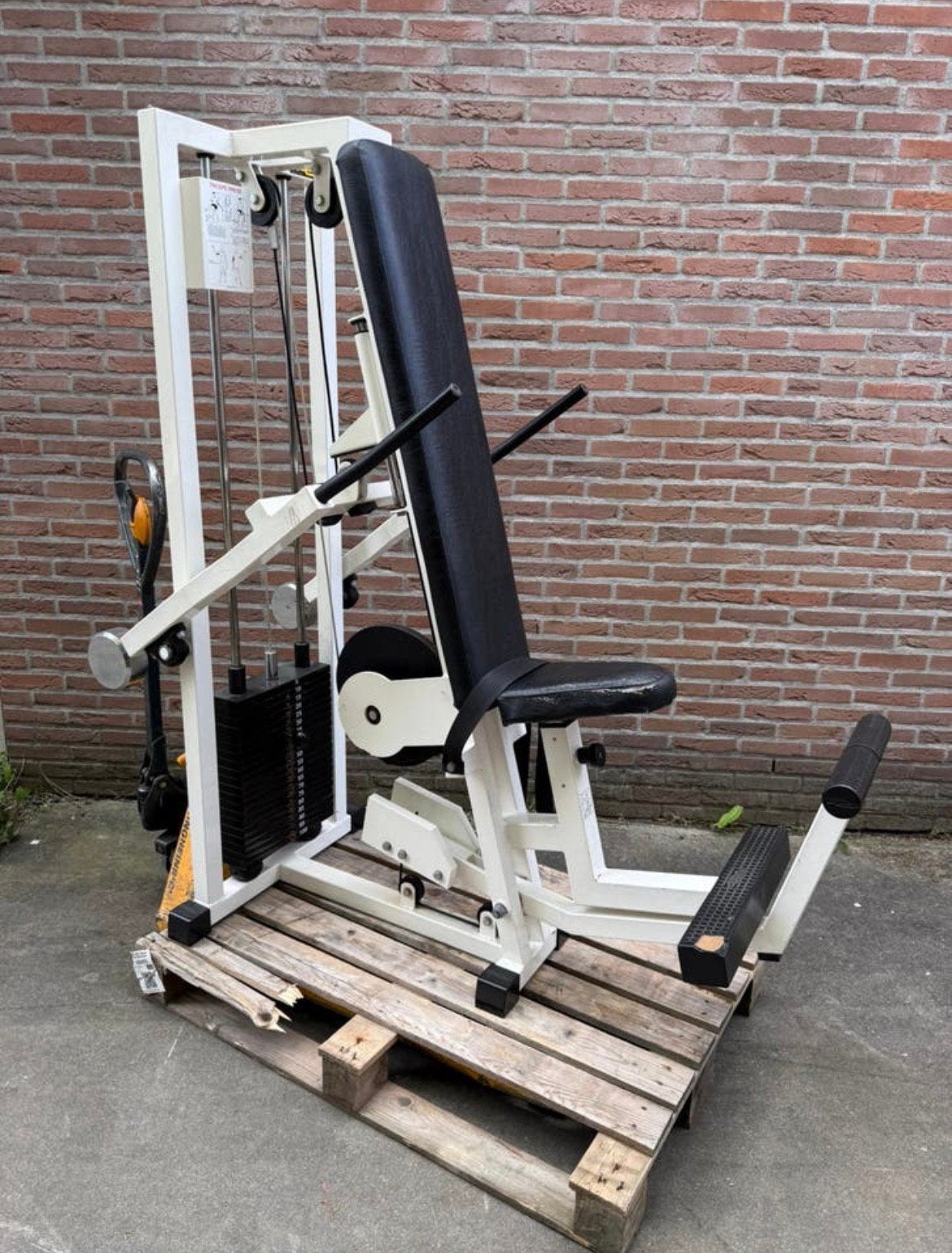 Technogym tricep dip machine / triceps / trizeps, Sport en Fitness, Fitnessmaterialen, Ophalen, Gebruikt, Benen, Overige typen