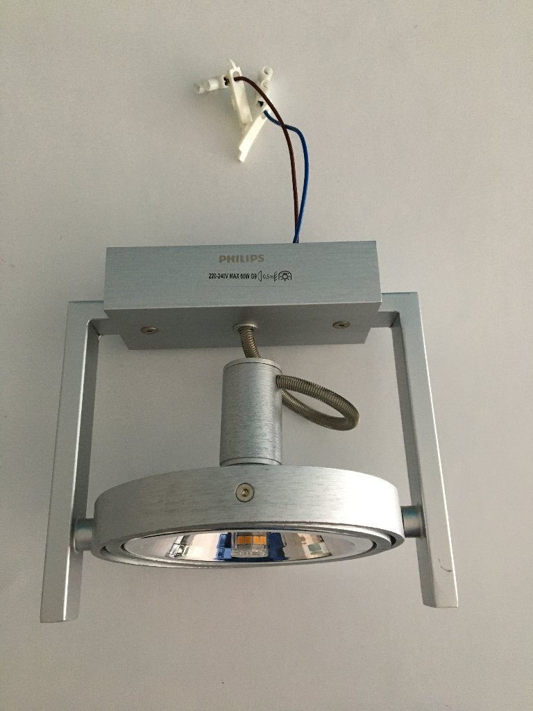Philips inox single spot (richtbaar), Ophalen of Verzenden, Zo goed als nieuw, Philips