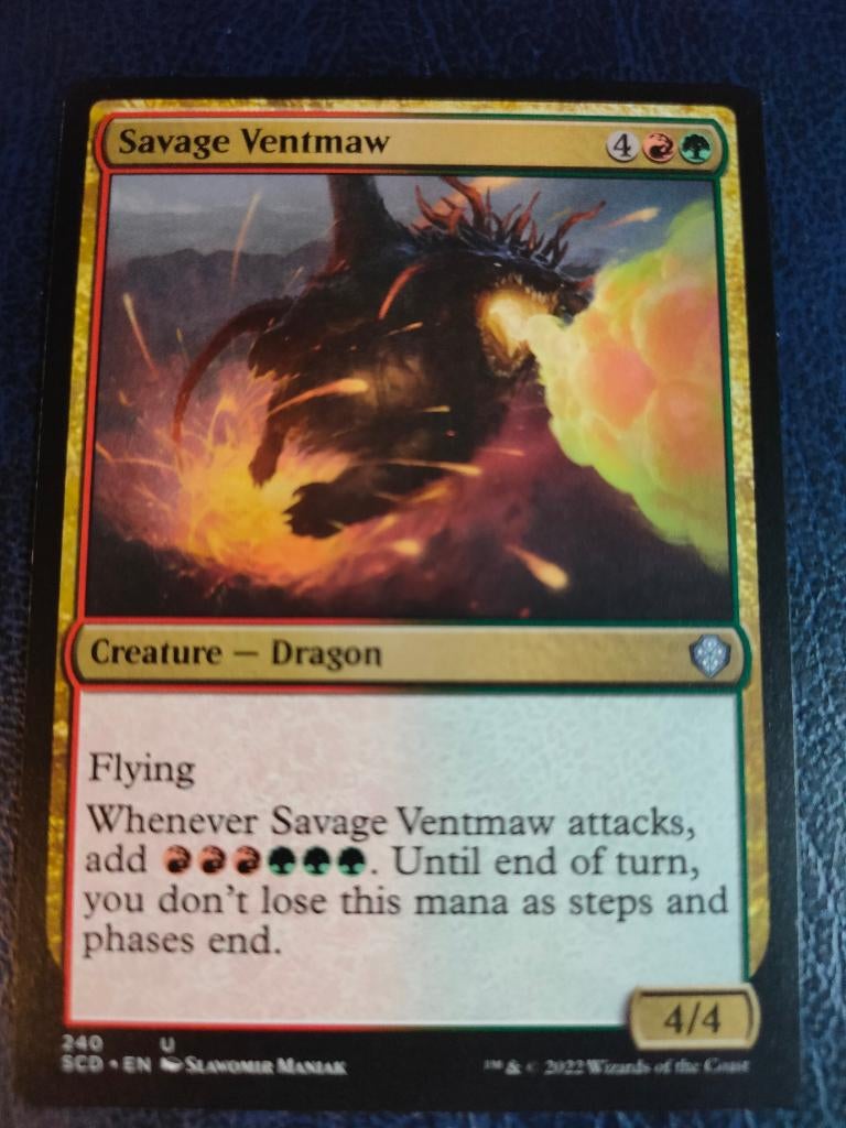 Savage Ventmaw (Starter Commander), Enlèvement ou Envoi, Comme neuf, Cartes en vrac