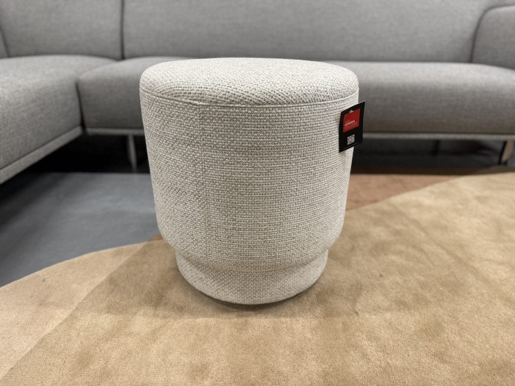 Nieuw Jess Design Tray Poef Stof Kruk hocker Voetenbank, Minder dan 50 cm, Rond, Nieuw, Minder dan 50 cm