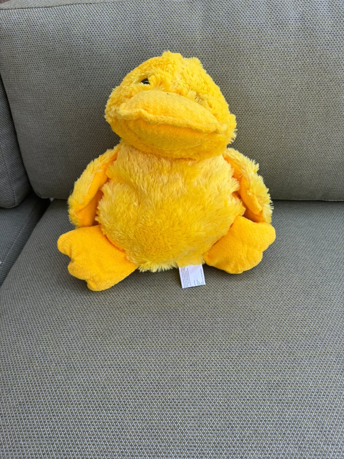Knuffel gele eend, Kinderen en Baby's, Ophalen, Overige merken, Zo goed als nieuw, Middelgroot (20 tot 80 cm)