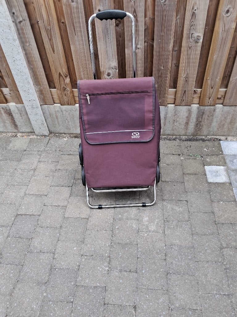 trolley, Handtassen en Accessoires, Koffers, Ophalen, Gebruikt, Zacht kunststof, Wieltjes