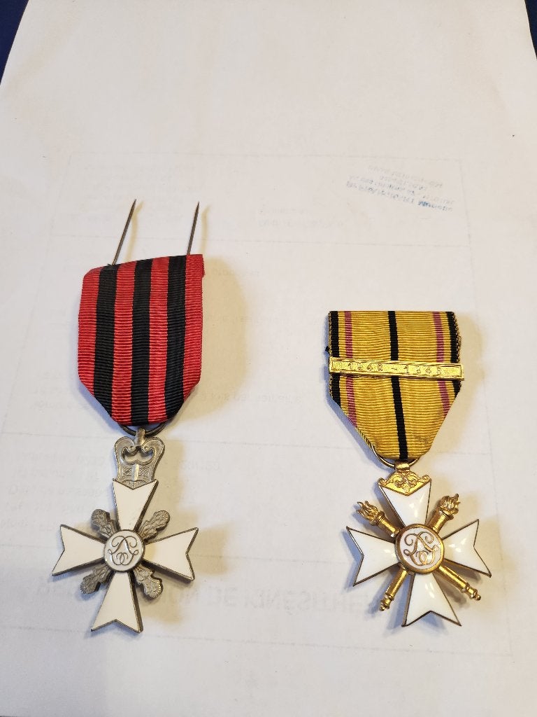 LOT MEDAILLES DECORATION CIVIQUE BELGE, Enlèvement ou Envoi, Autres, Ruban, Médaille ou Ailes