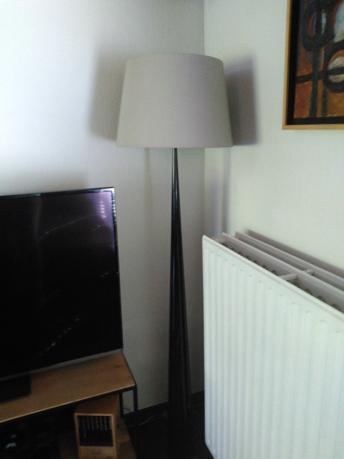 Design staande lamp, Ophalen, Stof, Design, Zo goed als nieuw