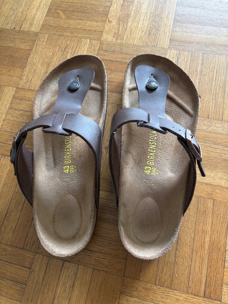 Sandales Birckenstock, taille 43, Vêtements | Hommes, Chaussures, Enlèvement ou Envoi, Comme neuf, Brun, Birckenstock