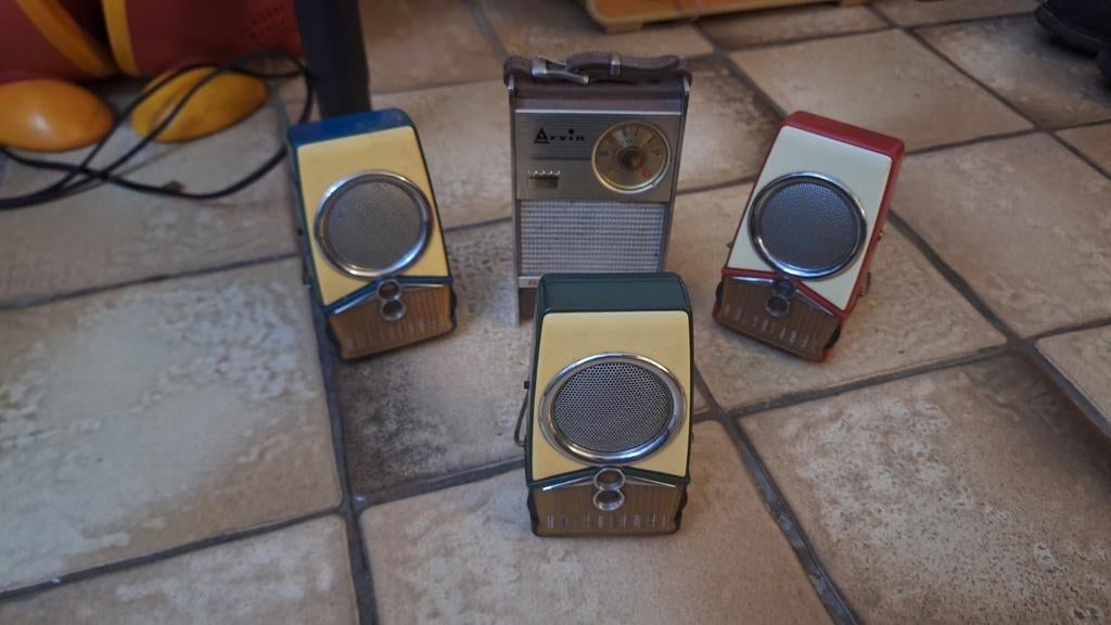 Unieke set vintage Transistorradio s​, Ophalen of Verzenden