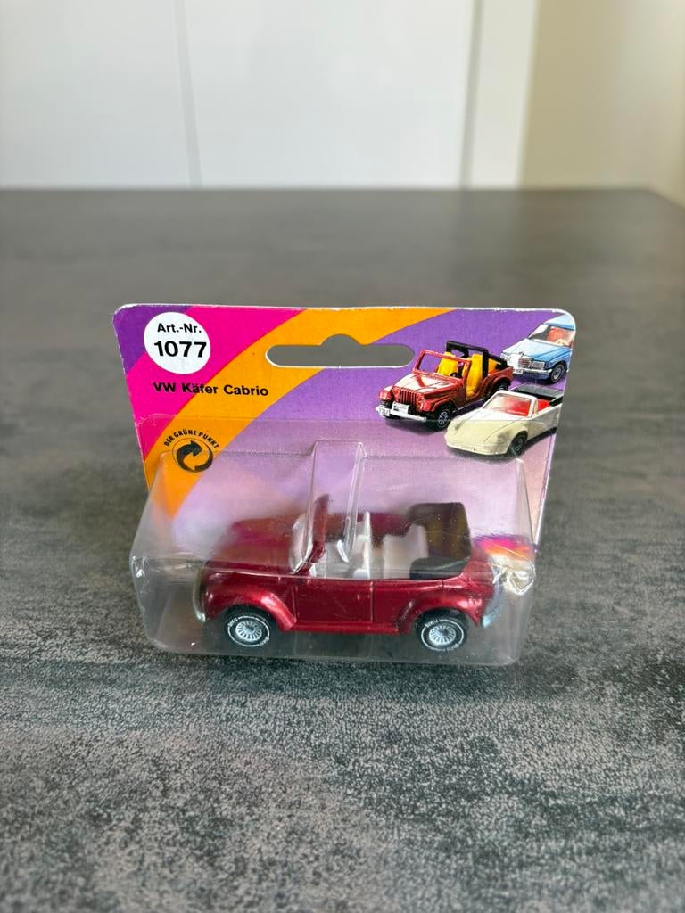 Siku Volkswagen Beetle bordeaux, Enlèvement ou Envoi, Neuf, Voiture, SIKU