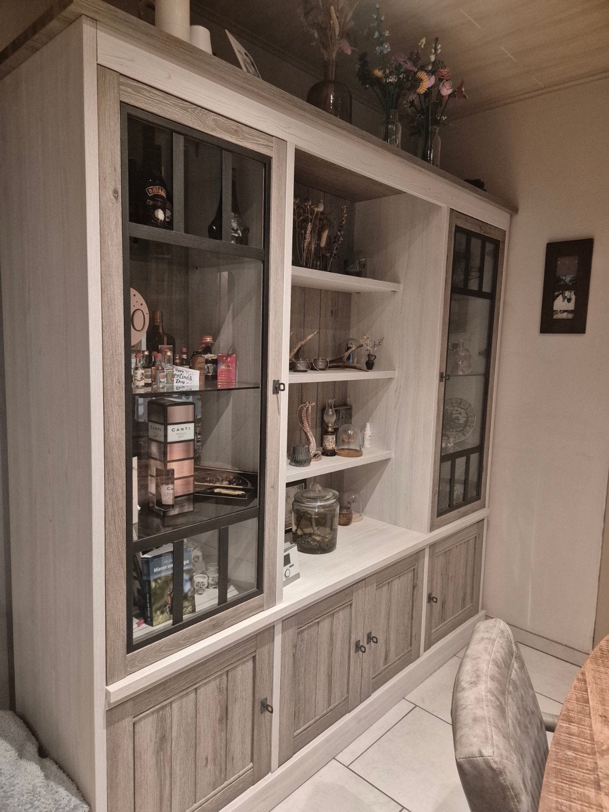 Buffetkast, Huis en Inrichting, Ophalen, 200 cm of meer, Zo goed als nieuw, 200 cm of meer