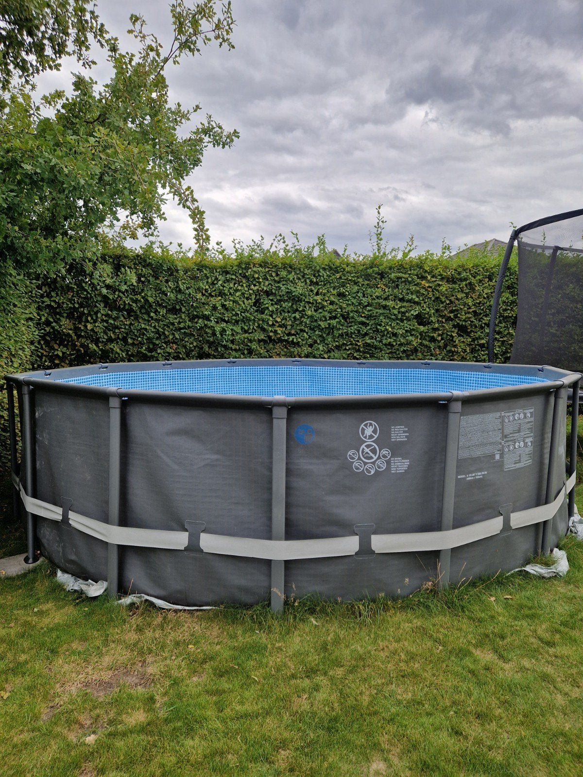 zwembad Intex, Gebruikt, Rond, 300 cm of meer, Ophalen