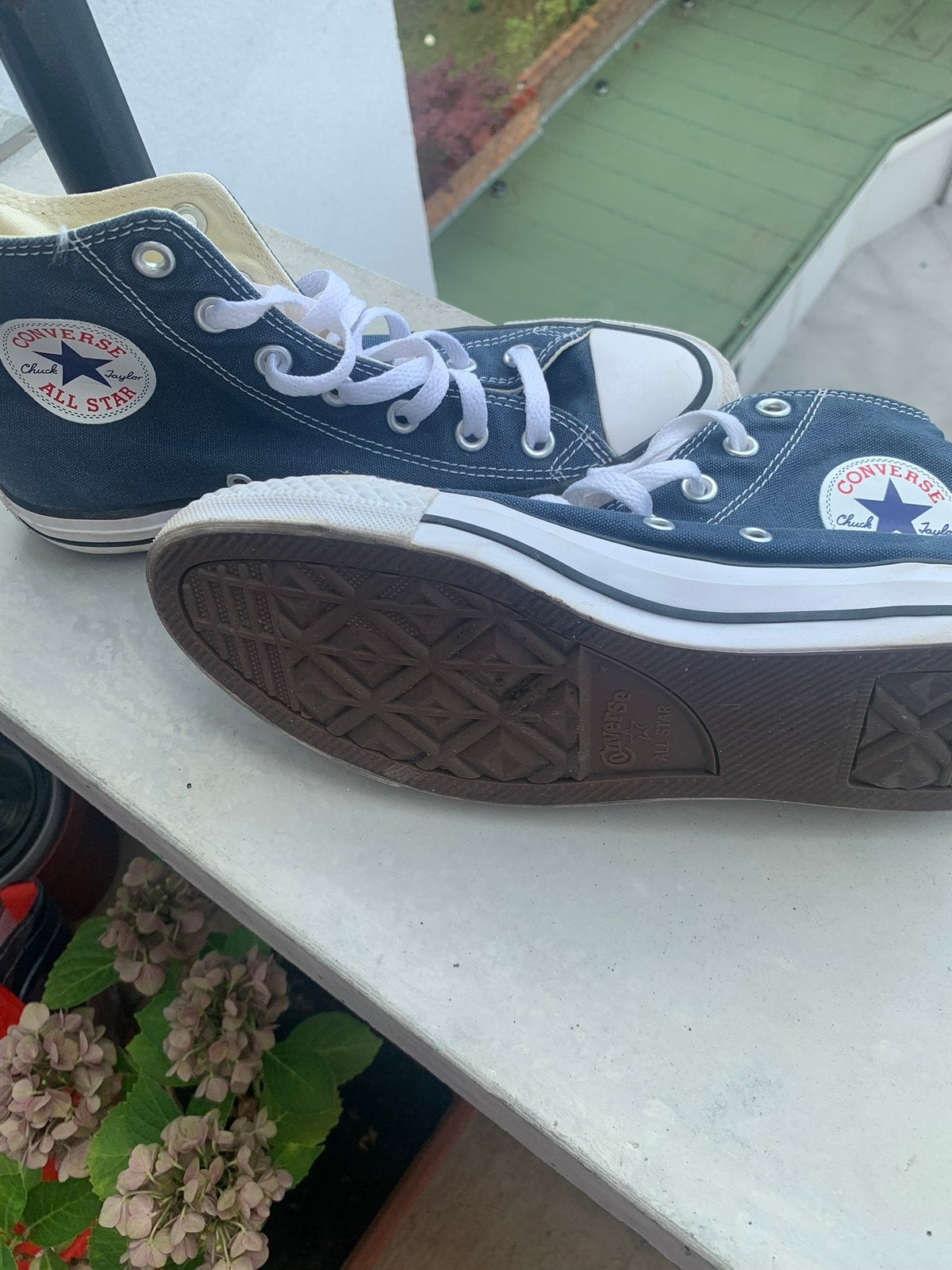 Sneakers montantes bleu foncé de Converse taille 38 new, Enlèvement ou Envoi, Comme neuf, Sneakers et Baskets