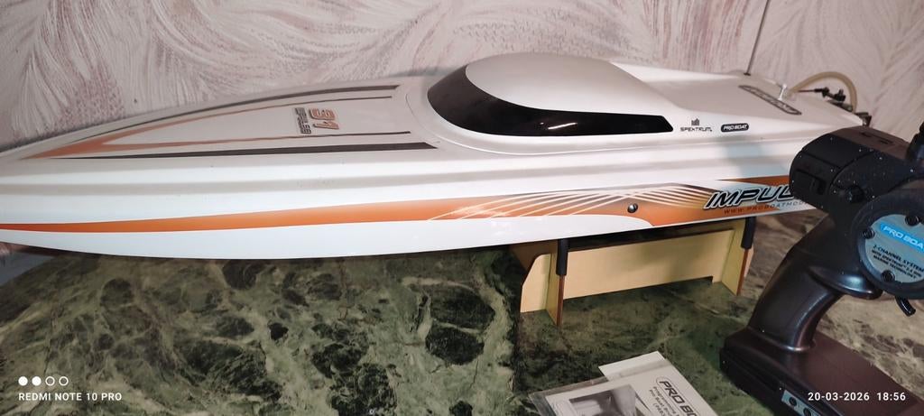 Proboat impulse deep v 31, Ophalen