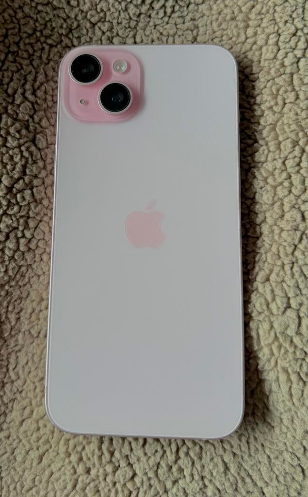 iPhone 15 Plus Rose, Telecommunicatie, Mobiele telefoons | Apple iPhone, 128 GB, Ophalen of Verzenden, Zo goed als nieuw, Zonder abonnement