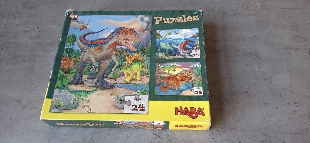 Puzzel Haba, Ophalen, 10 tot 50 stukjes, Gebruikt, 4 tot 6 jaar