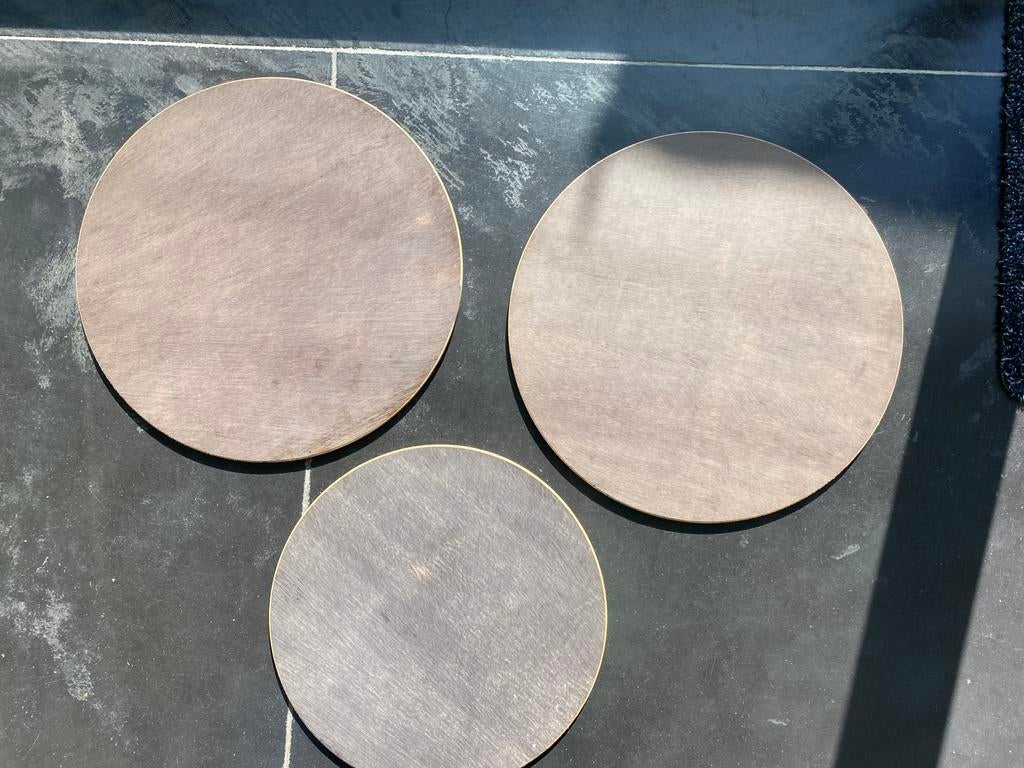 Draaiplanken voor draaischijf 3 stuks, Ophalen of Verzenden, Nieuw
