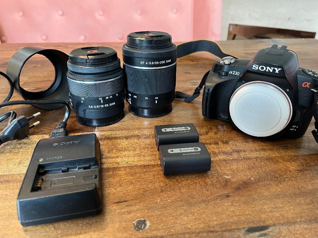 Sony A230, TV, Hi-fi & Vidéo, Appareils photo numériques, Enlèvement ou Envoi, Stabilisation d'image, Utilisé, 16 mégapixels