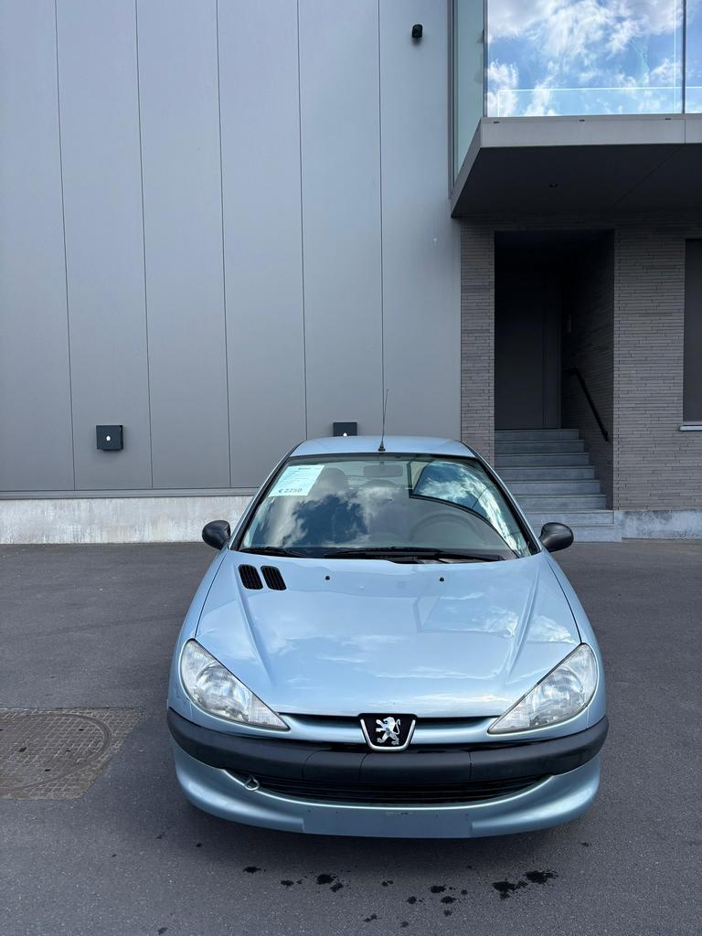 Peugeot 206 | Lage KM | Budget Stadswagen, Auto's, Stof, Bedrijf, 44 kW, Blauw