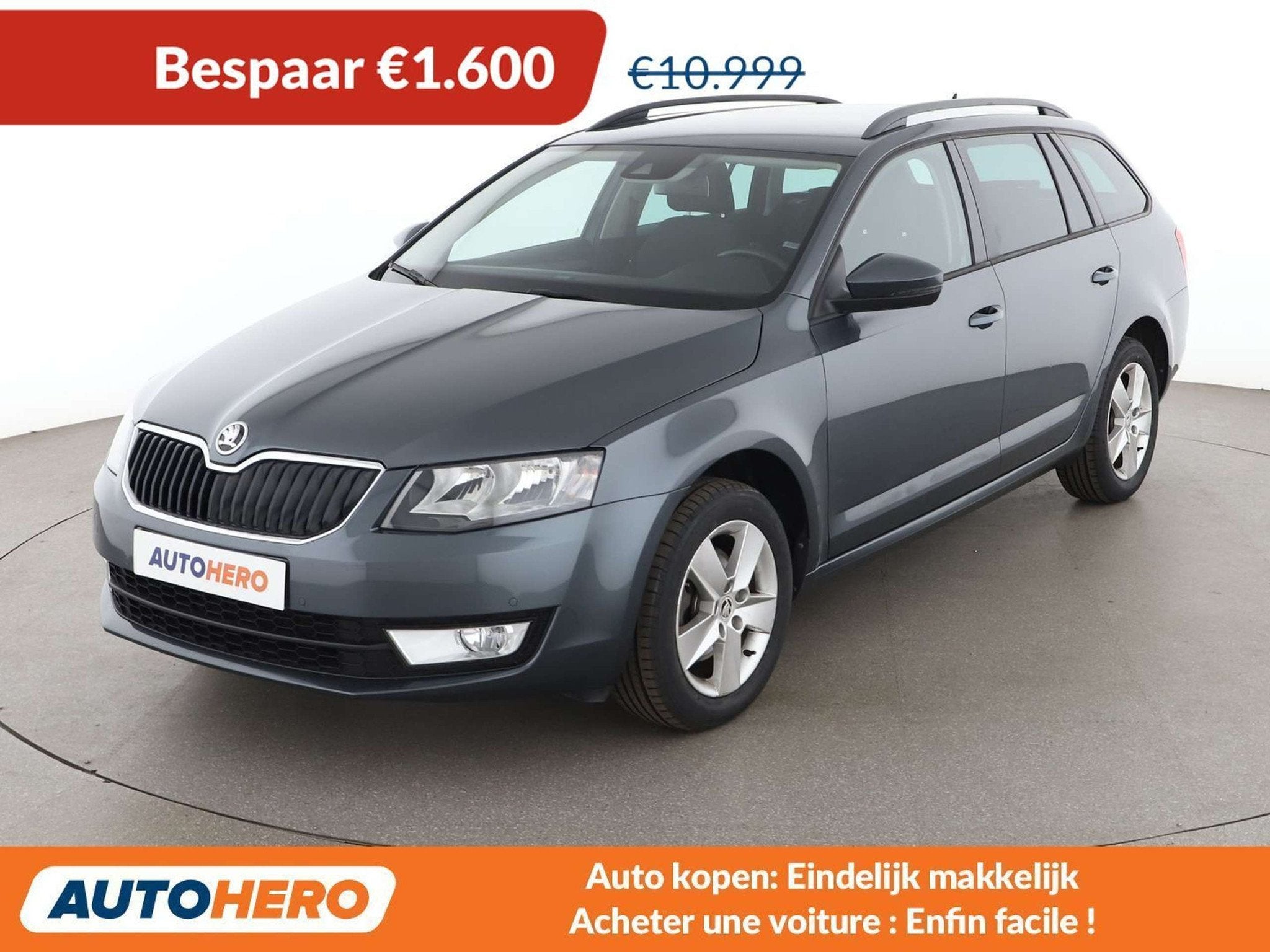 Skoda Octavia 1.4 TSI Ambition, Autos, 1395 cm³, Argent ou Gris, Achat, 110 kW