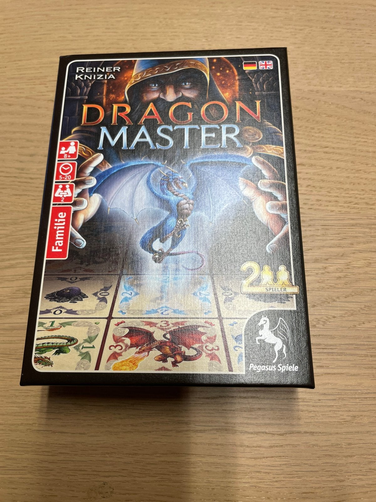 Dragon master, Hobby en Vrije tijd, Gezelschapsspellen | Kaartspellen, Ophalen, Zo goed als nieuw