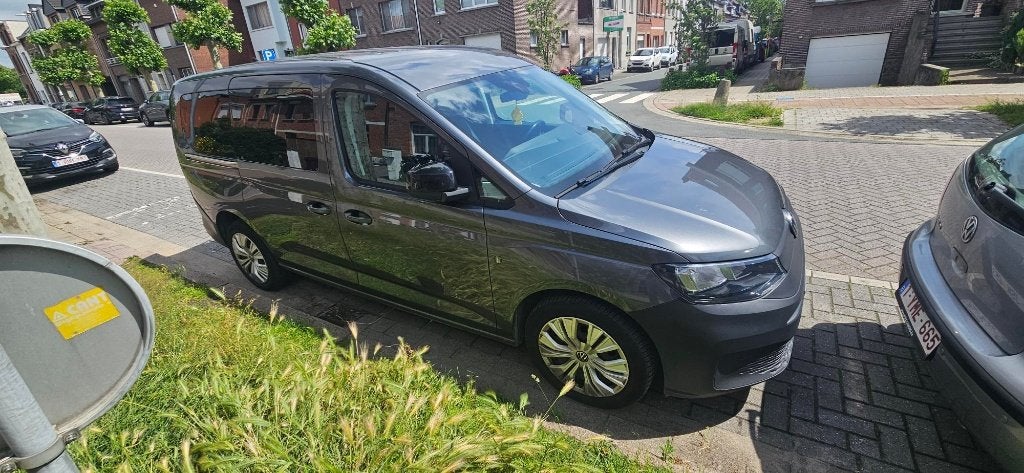 volkswagen Caddy maxi Dubbelcabin, Auto's, 75 kW, 4 cilinders, Start-stop-systeem, Leder