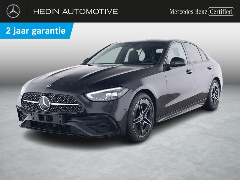 Mercedes-Benz C-klasse 180 Berline AMG Line | Night Pack | S, Auto's, Mercedes-Benz, Automaat, 4 deurs, Zwart, 4 cilinders