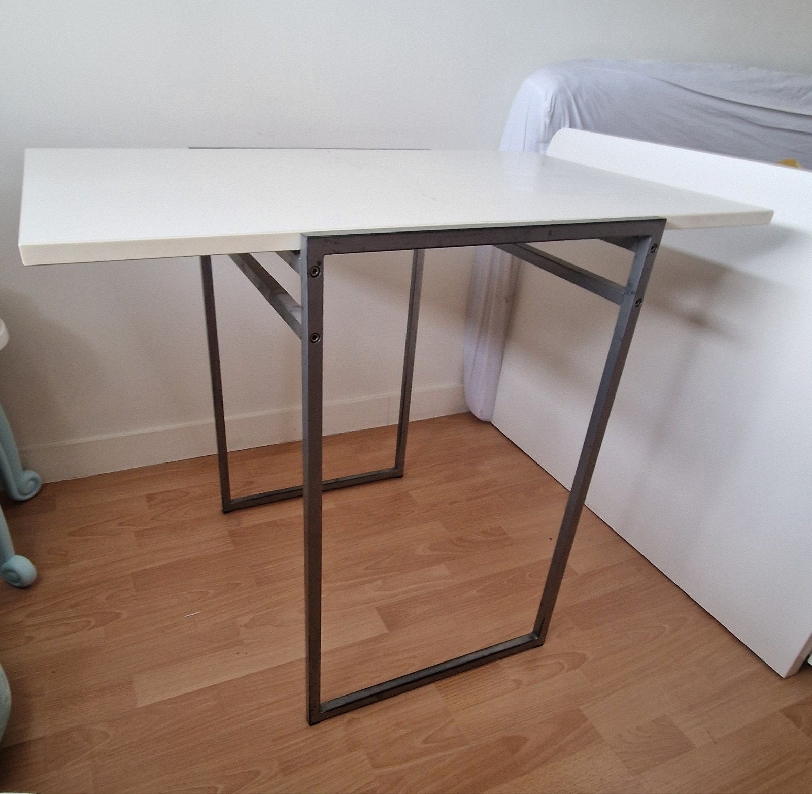 uitschuifbaar tafeltje ikea 1-2 personen, Ophalen, Gebruikt