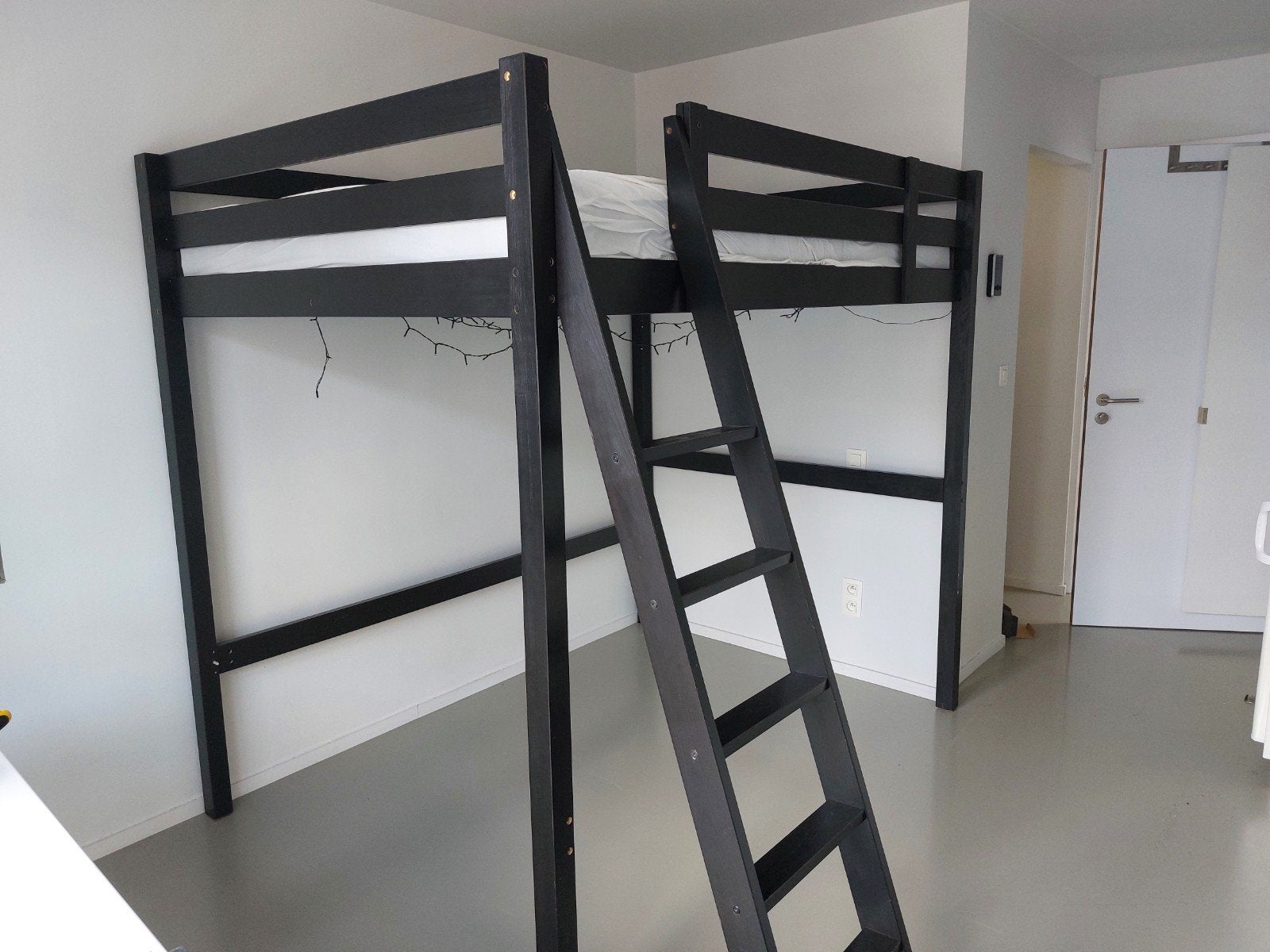 Lit mezzanine Ikea Stora pour 2 personnes, Maison & Meubles, 200 cm de hauteur ou plus, Queen size, 210 cm, 140 cm