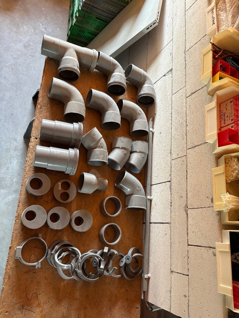 pièces PVC de 90, Doe-het-zelf en Bouw, Buizen en Afvoer, Ophalen, Nieuw, PVC