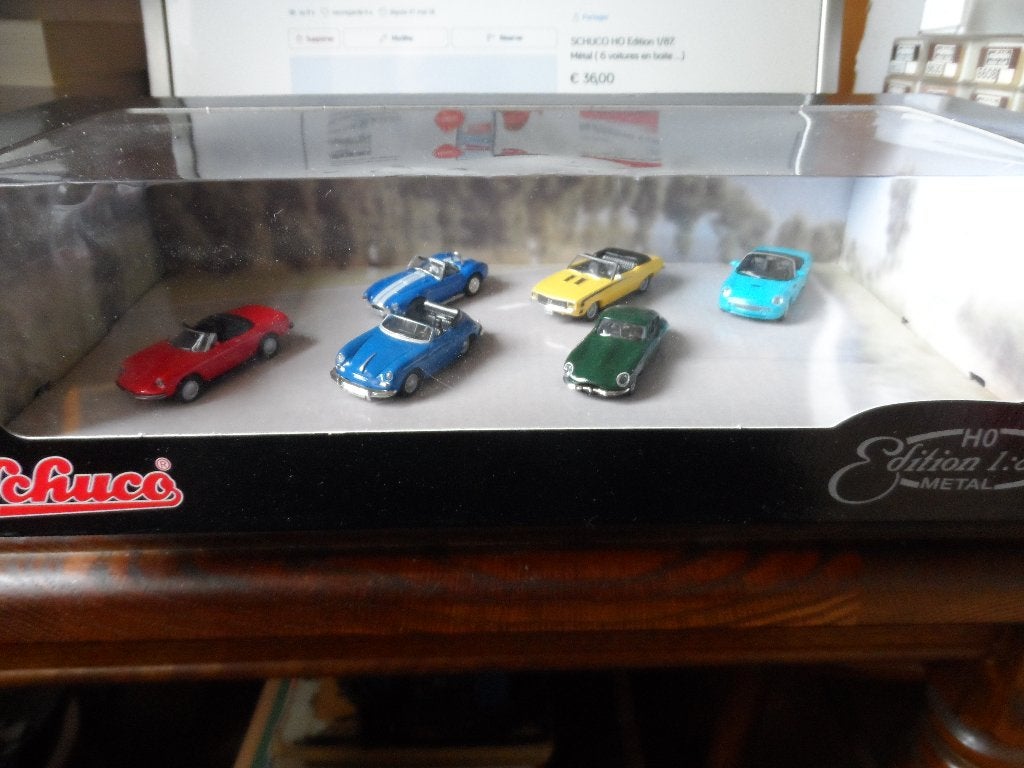 SCHUCO HO Edition 1/87. Métal ( 6 voitures en boite ...), Enlèvement ou Envoi, Comme neuf, Voiture, Schuco