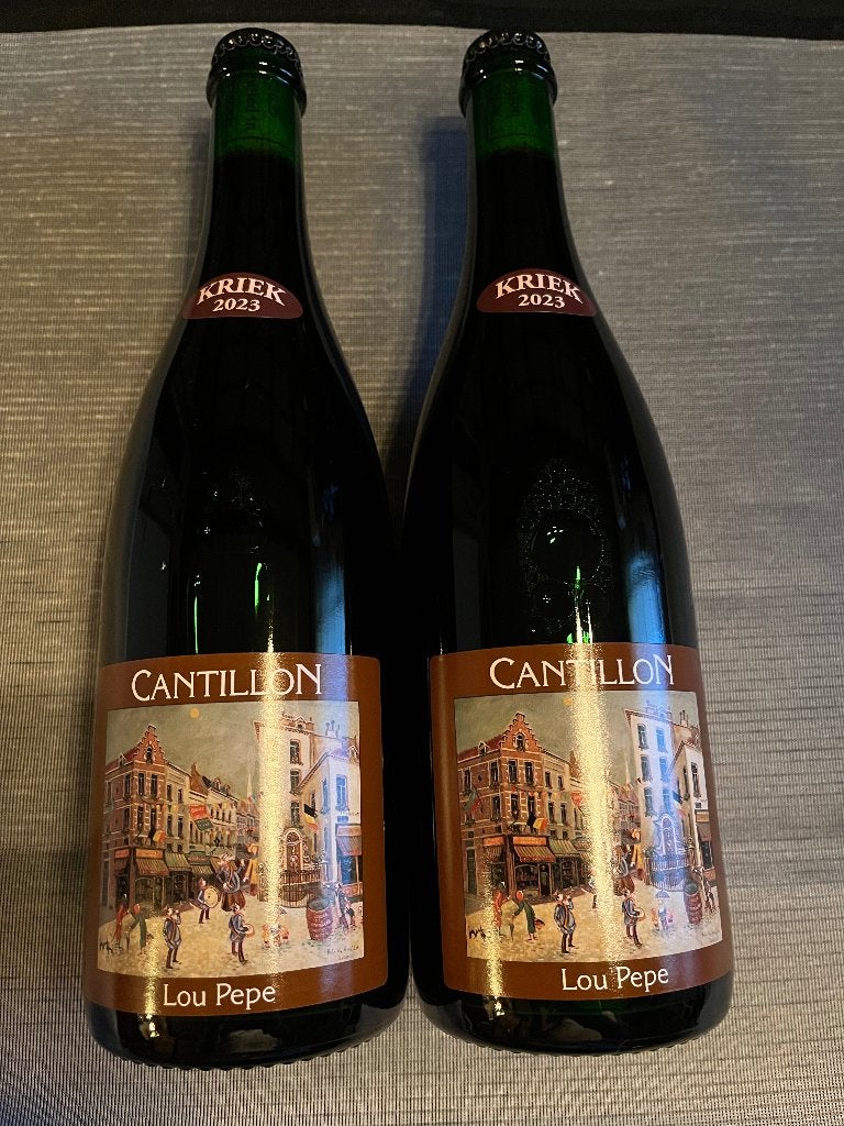 Lou Pepe Kriek 2023 /4 x, Enlèvement ou Envoi, Neuf, Bouteille(s)