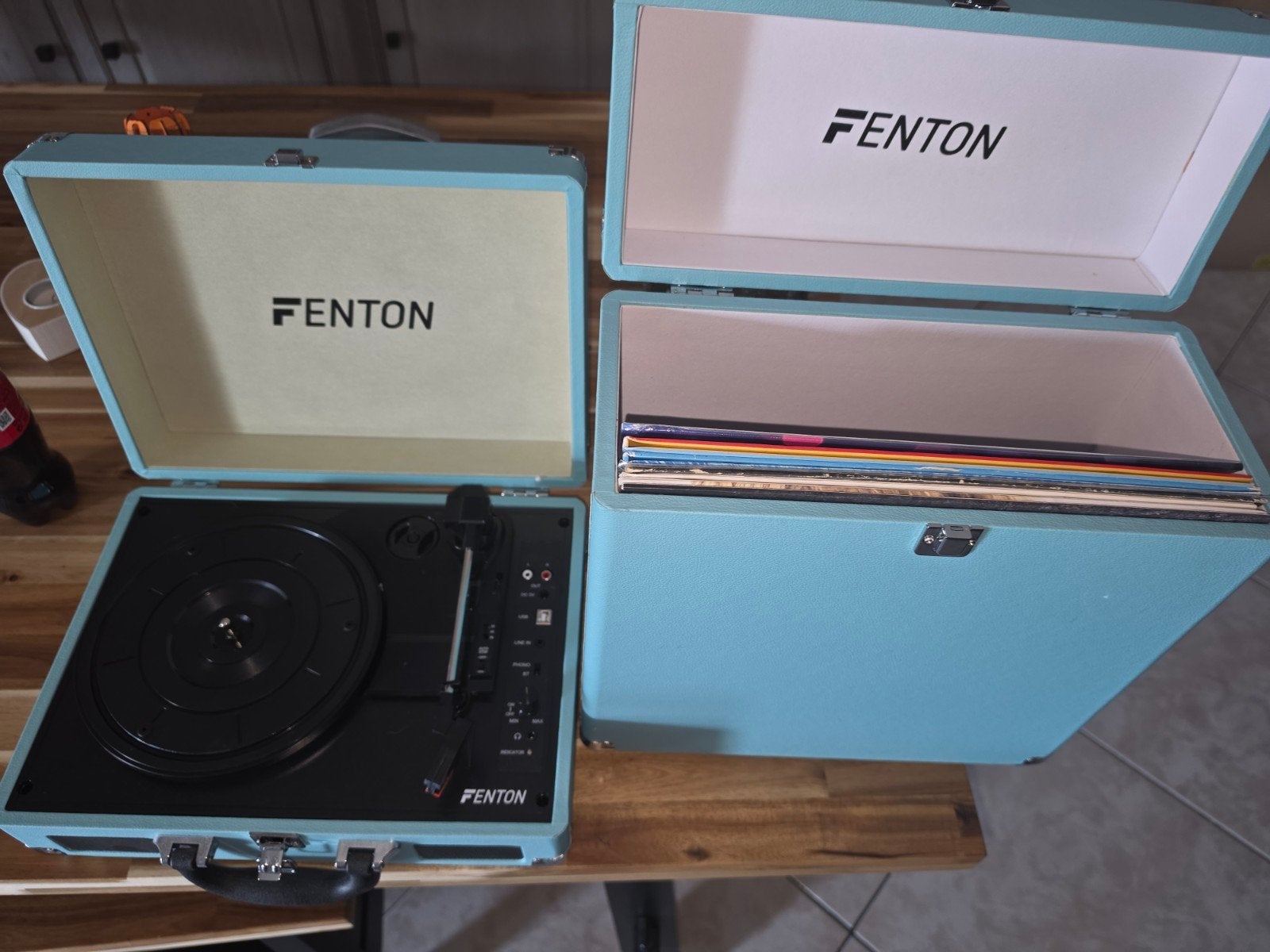 Platenspeler en box, Audio, Tv en Foto, Platenspelers, Ophalen, Platenspeler