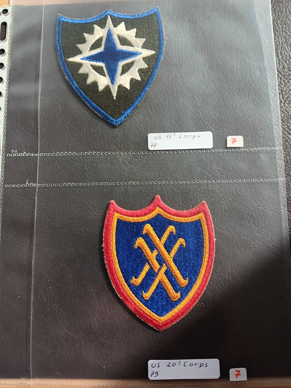 us ww2 patches, Ophalen of Verzenden
