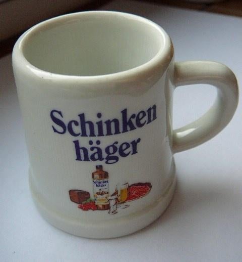 Schinken Häger pul potje, Verzamelen, Biermerken, Ophalen of Verzenden, Zo goed als nieuw, Pul(len), Overige merken