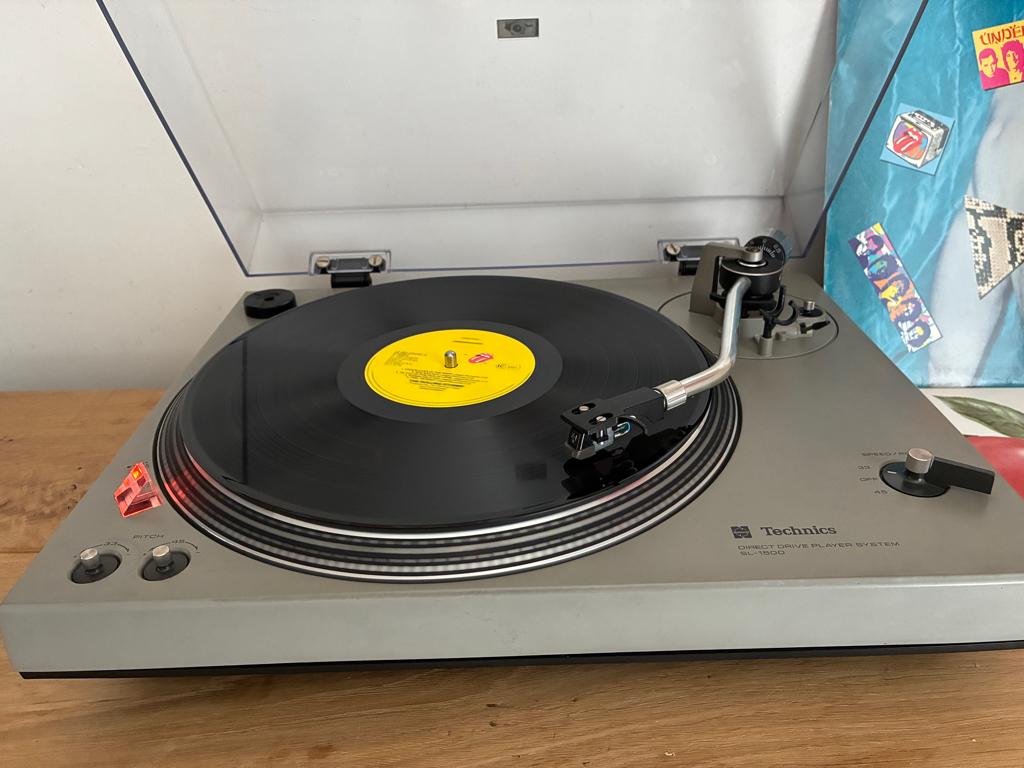 Technics SL-1500 MK1 Platenspeler +  Z-1 Element, Audio, Tv en Foto, Platenspelers, Gebruikt, Platenspeler, Technics, Pitch-regelaar