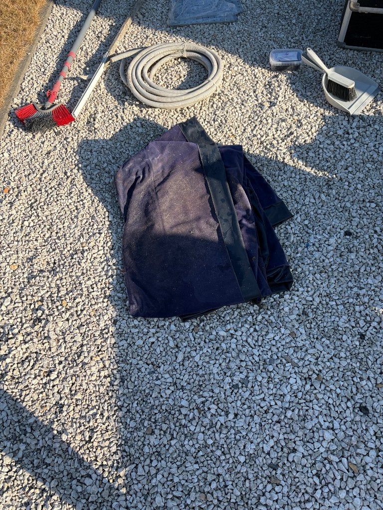 Luchtmatras, Ophalen