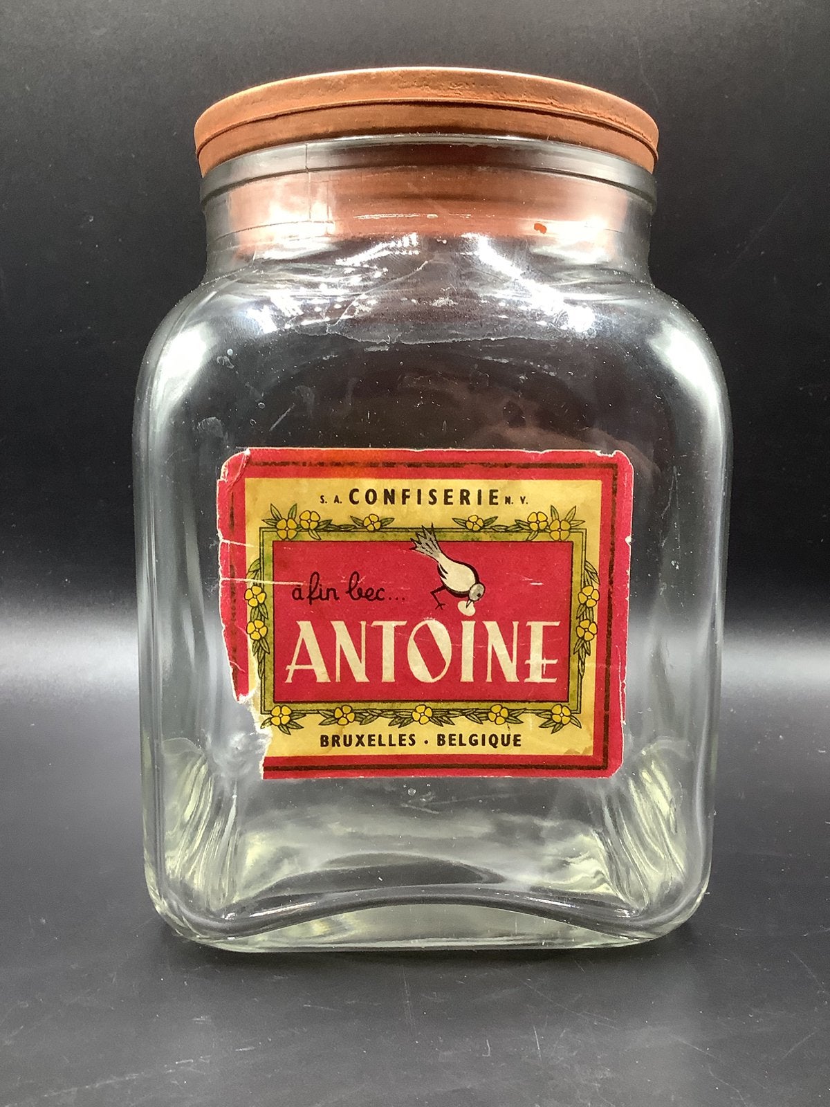 Oude Antoine snoeppot, Verzamelen, Ophalen of Verzenden, Zo goed als nieuw