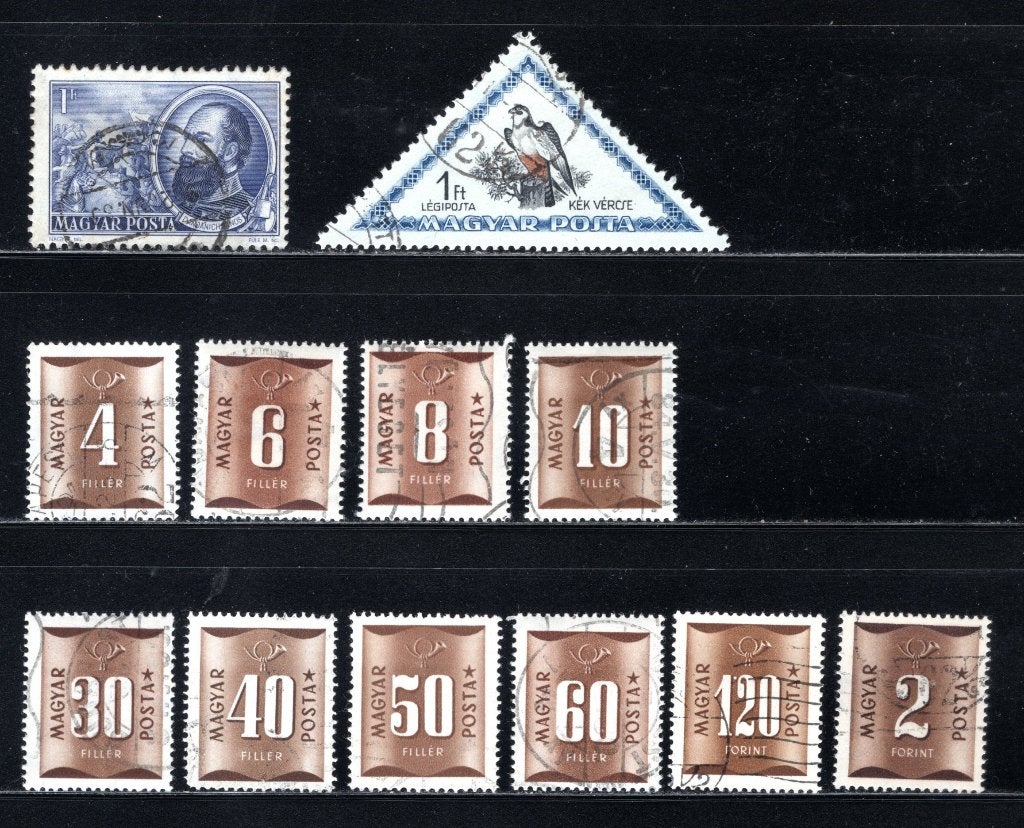HONGARIJE Lot 1952 gestempeld, Postzegels en Munten, Postzegels | Europa | Hongarije, Verzenden, Gestempeld