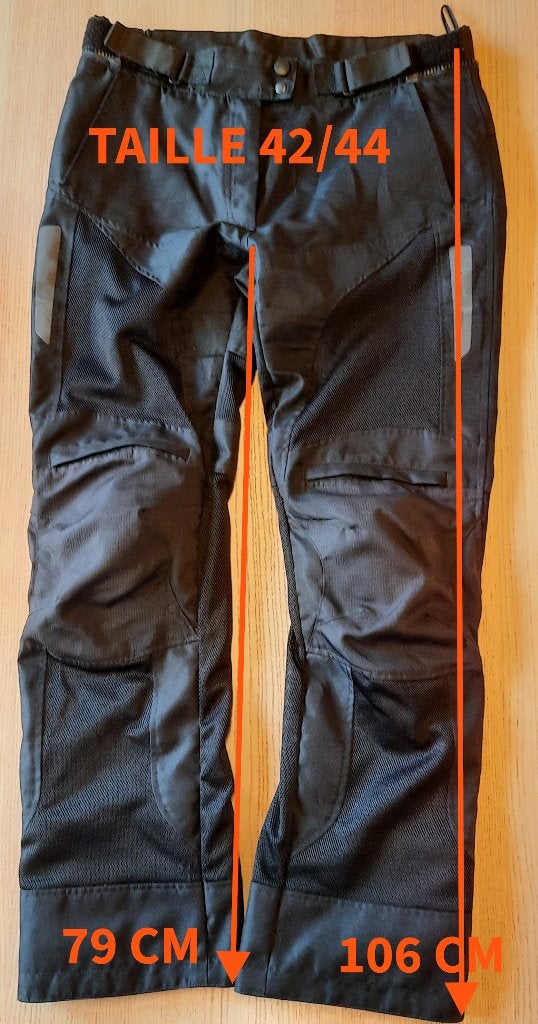 Moto pantalon été dame 42/44 Marque Held Noir, Held, Seconde main, Femmes, Pantalon | textile