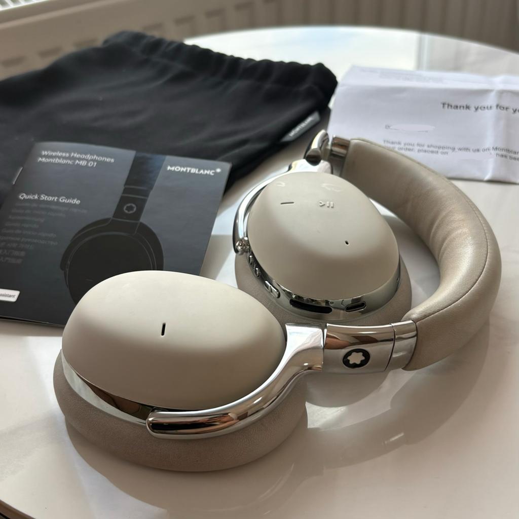 Montblanc koptelefoon 600eu nieuwprijs, Audio, Tv en Foto, Hoofdtelefoons, Ophalen