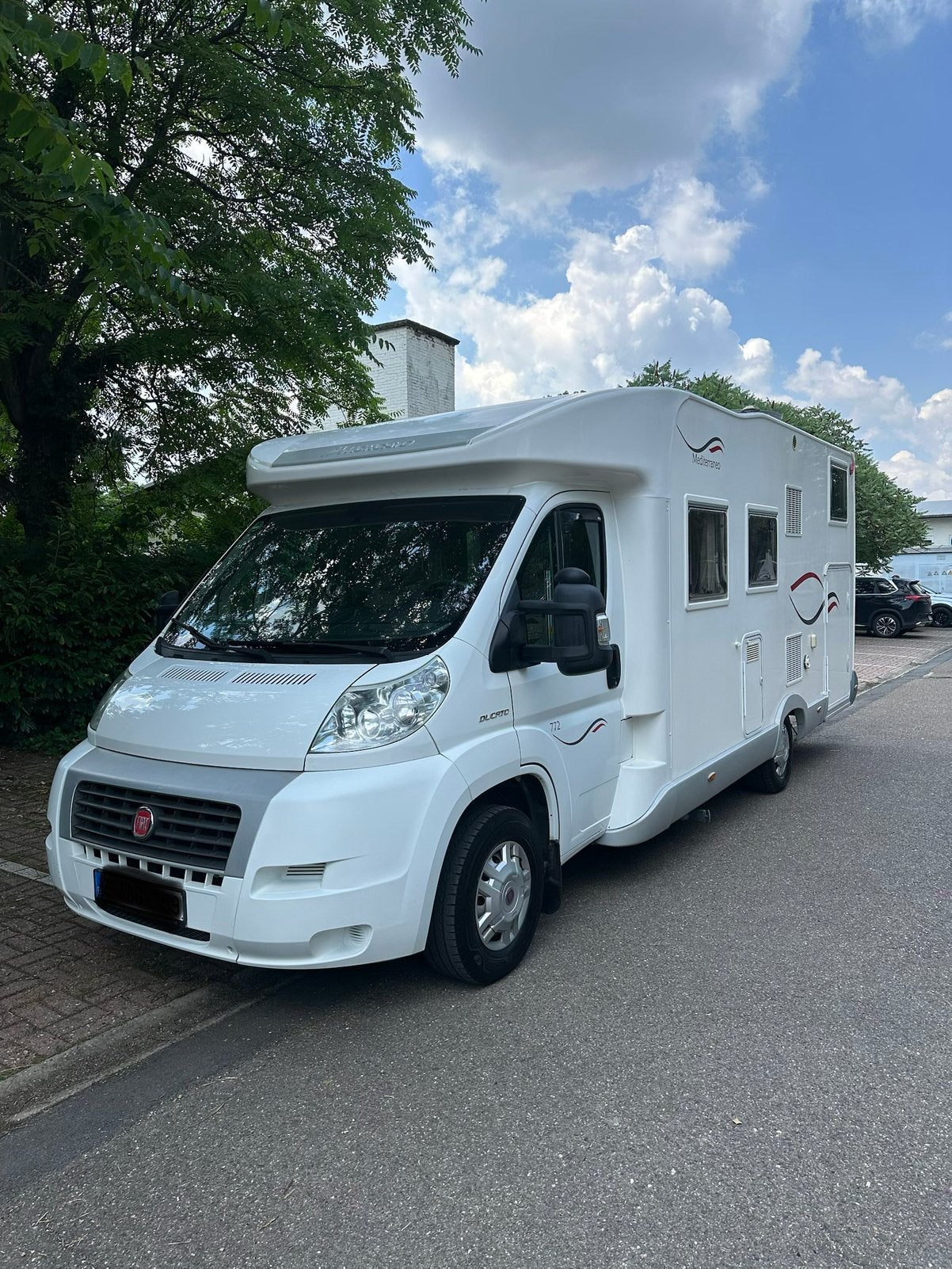 Half integrale camper moncayo, Caravans en Kamperen, Particulier, Fiat, Schotel, Luifel